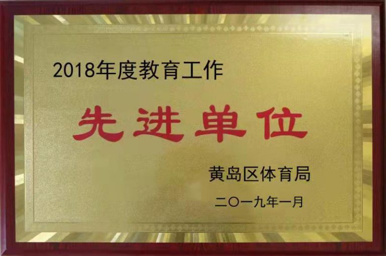 黄岛区2018年度教育工作先进单位