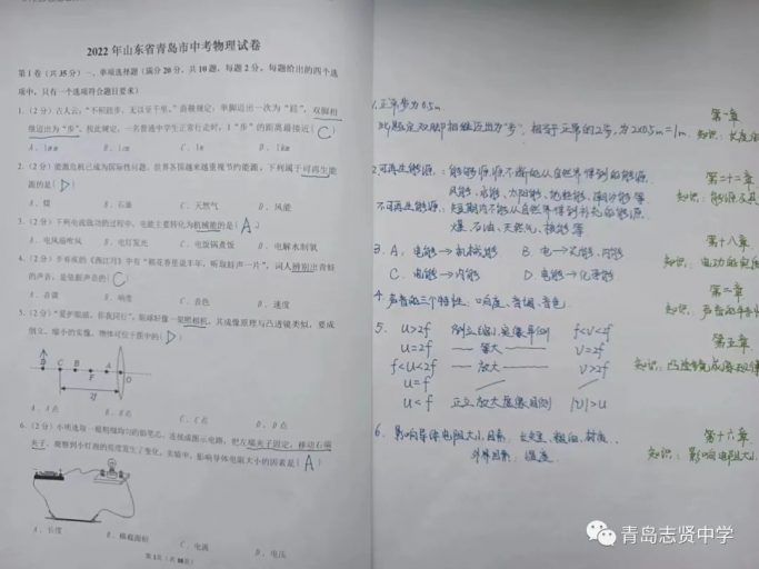 青岛志贤中学初中部教学节系列活动